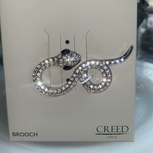 Creed Silver Snake Brooch!